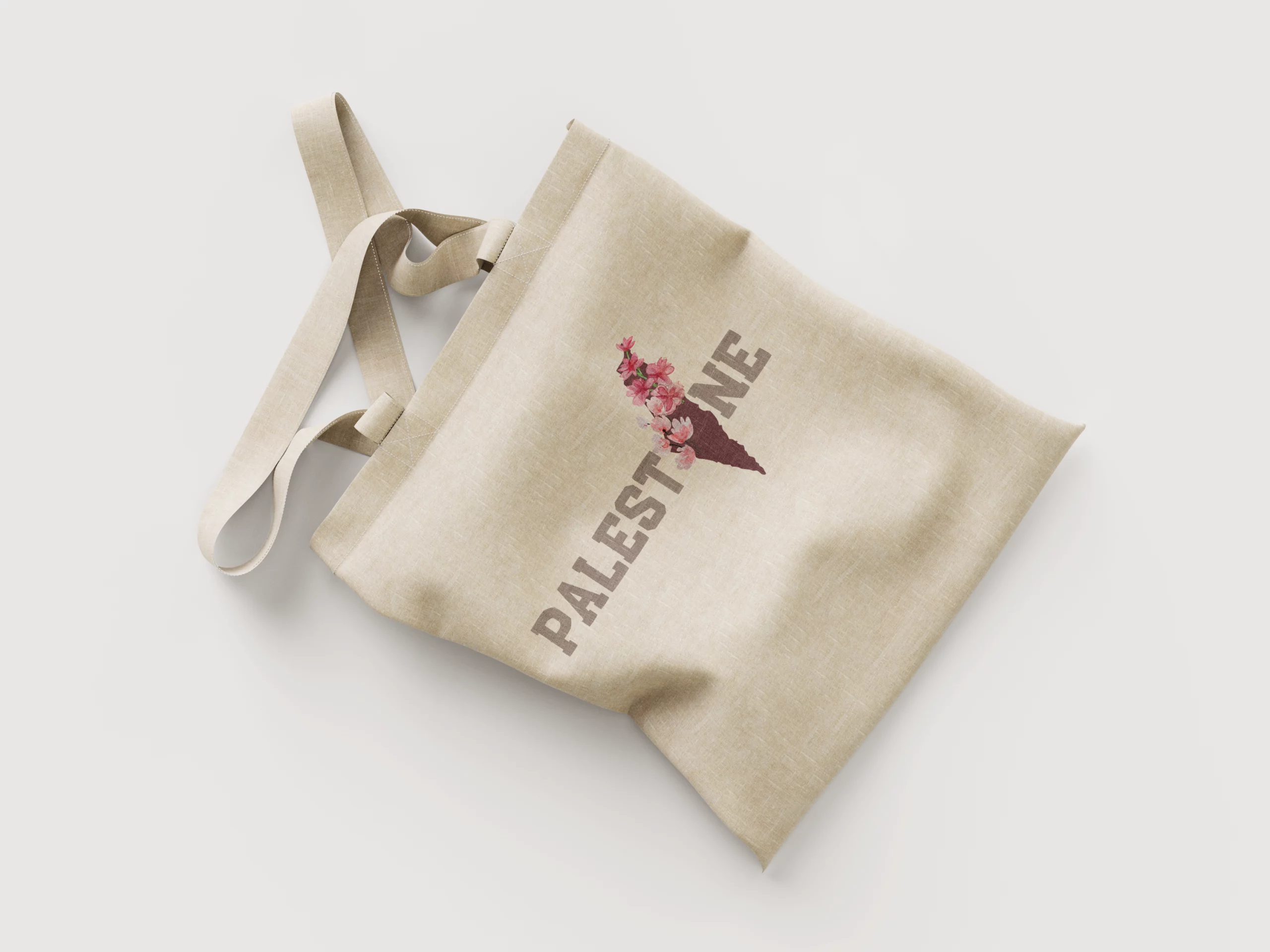 totebag palestine rose