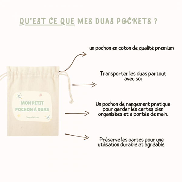 Cartes invocations islamiques pour enfants