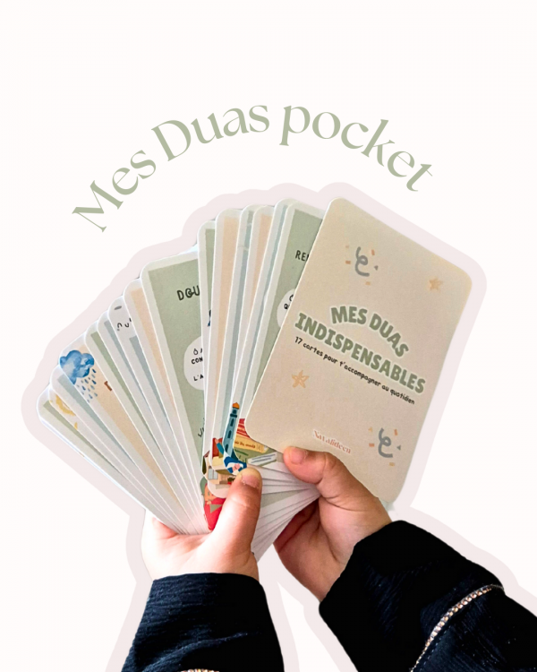 Cartes invocations islamiques pour enfants