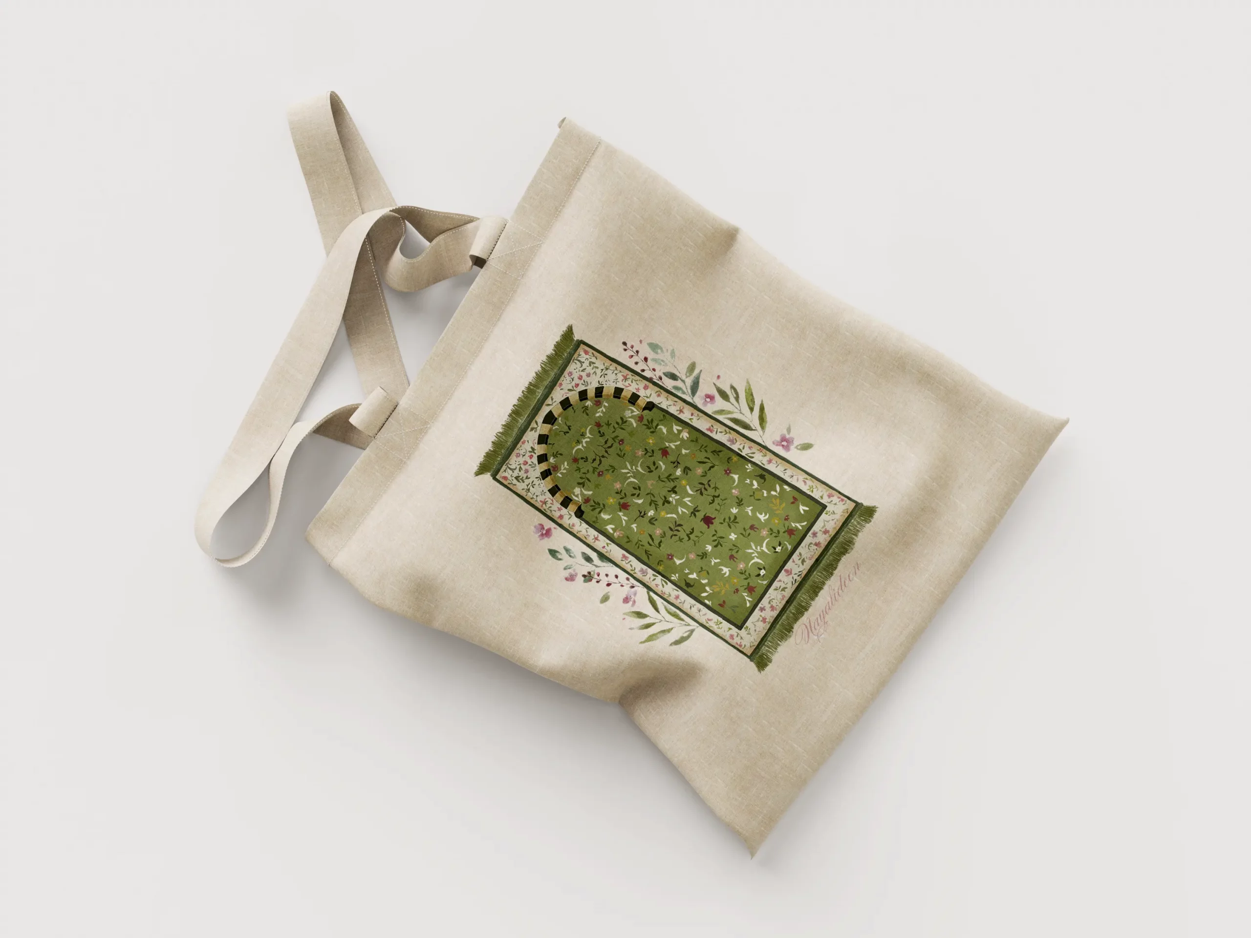 totebag medine, totebag madinah, totebag tapis de medine