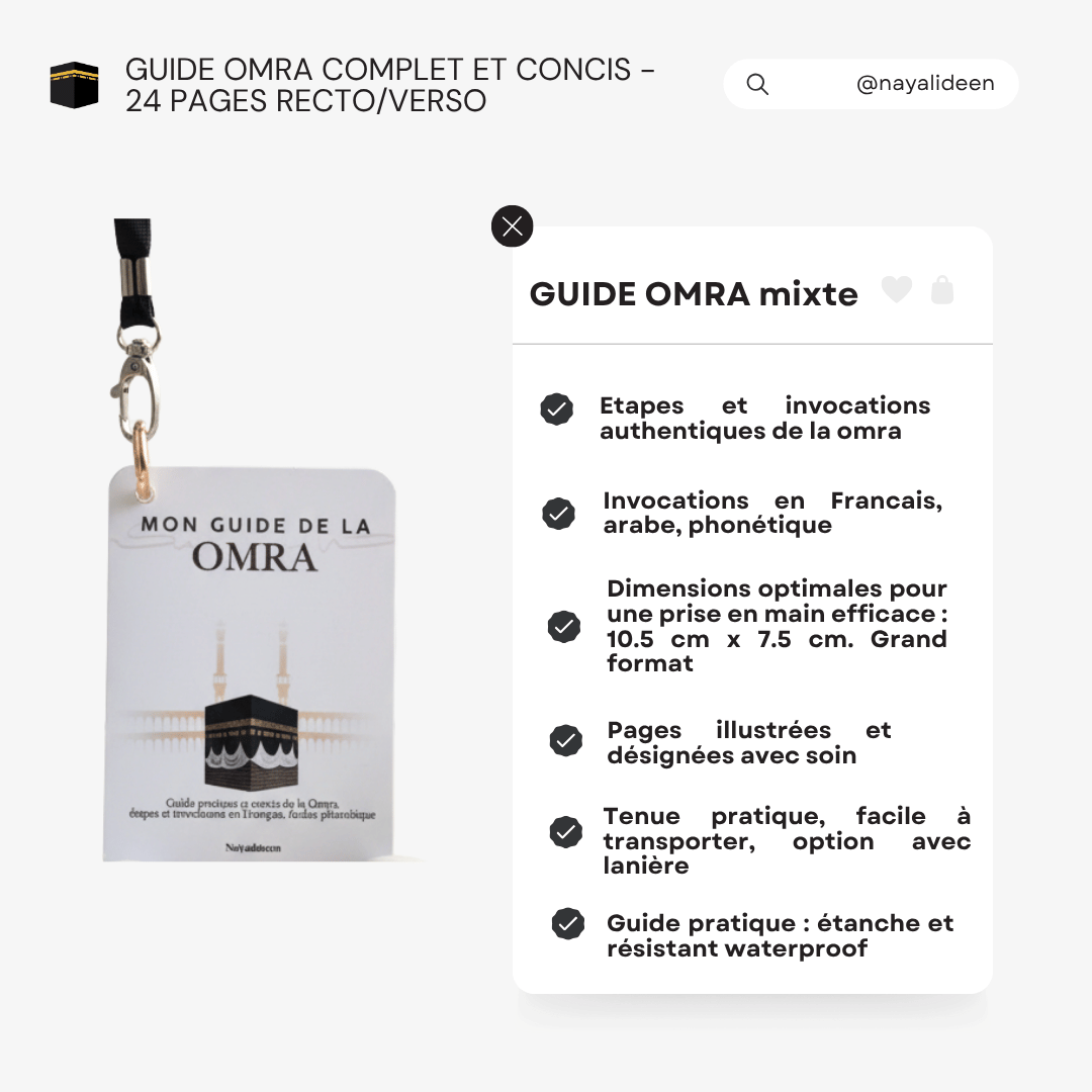 mini guide omra