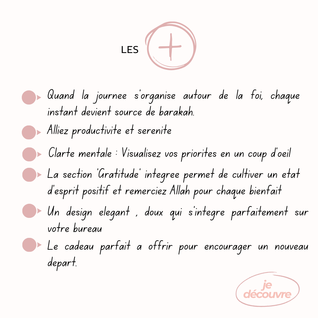 Daily deen planner - Bloc notes islamique – Image 3