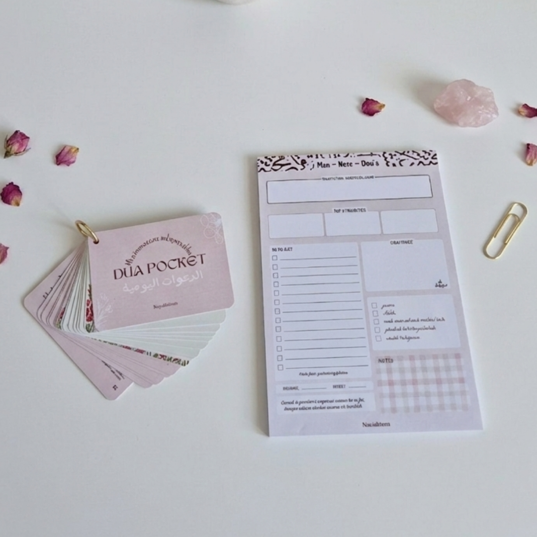 planning quotidien islamique, planner quotidien,